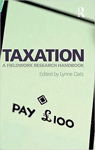 taxation a fieldwork research handbook 1 edition lynne oat 0415577616, 978-0415577618