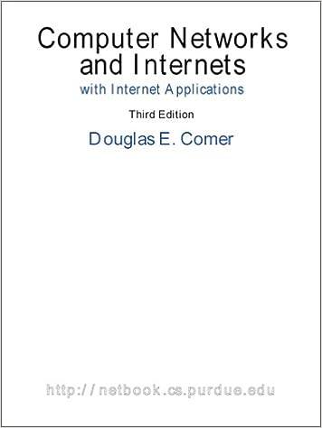 computer networks and internets with internet applications 3rd edition douglas e. comer, ralph e. droms