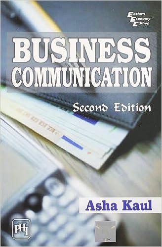 business communication 2nd edition asha kaul 8120338480, 978-8120338487