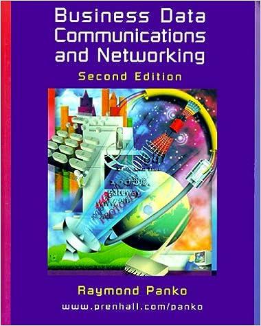 business data communications and networking 2nd edition raymond-r-panko 0130821829, 978-0130821829