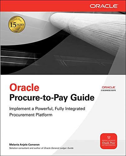 oracle procure to pay guide 1st edition melanie anjele cameron 0071622276, 978-0071622271
