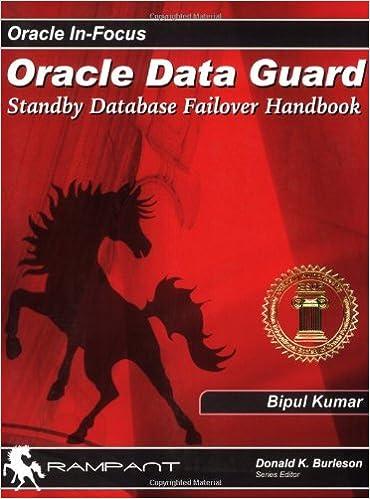 oracle data guard standby database failover handbook 1st edition bipul kumar, donald k. burleson 0974599387,