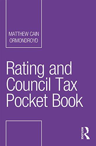rating and council tax pocket book 1st edition matthew cain ormondroyd 1138643807, 978-1138643802