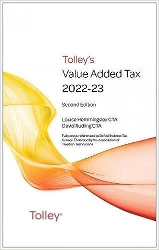 value added tax 2022 2023 2nd edition louise hemmingsley, david rudling 0754558630
