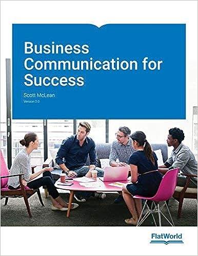 business communication for success version 2.0 1st edition scott mclean 1453374183, 978-1453374184