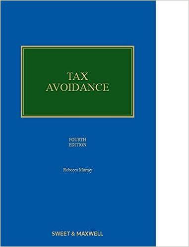 tax avoidance 4th edition rebecca murray 0414072081, 978-0414072084