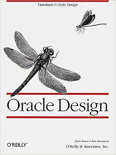 oracle design the definitive guide 1st edition dave ensor, ian stevenson 1565922689, 978-1565922686