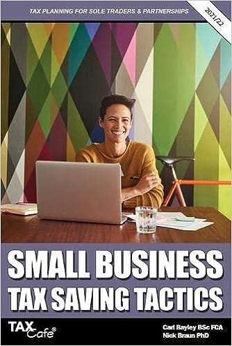 small business tax saving tactics 2021 edition carl bayley, nick braun 1911020692, 978-1911020691