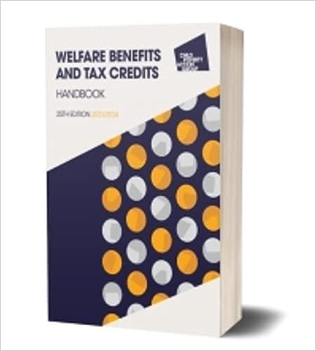 welfare benefits and tax credits handbook 2023 edition cpag publications 1915324009, 978-1915324009