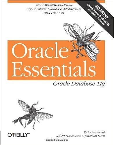 oracle essentials oracle database 11g 4th edition rick greenwald, robert stackowiak, jonathan stern