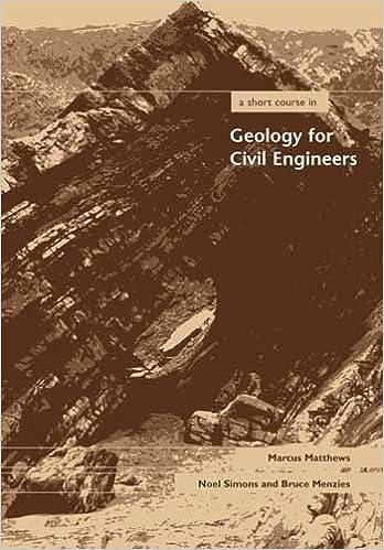 a short course in geology for civil engineers 1st edition dr m. matthews msc phd fgs, prof n. simons phd dsc