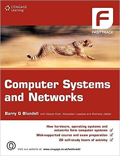 computer systems and networks 1st edition barry g. blundell 1844806391, 978-1844806393