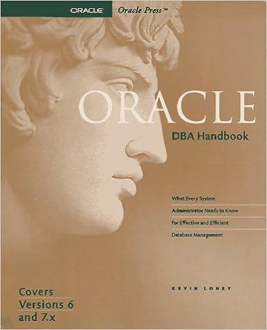 oracle dba handbook 1st edition kevin loney 0078811821, 978-0078811821