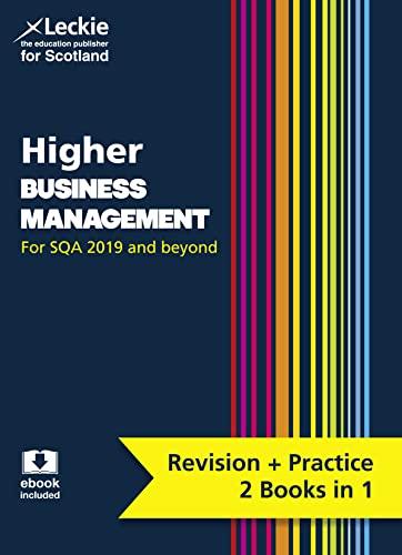 higher business management for sqa 2019 and beyond revision and practice 1st edition derek mcinally, anne
