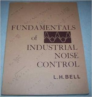 fundamentals of industrial noise control 1st edition h. bell; douglas h. bell 1138583197, 978-1138583191