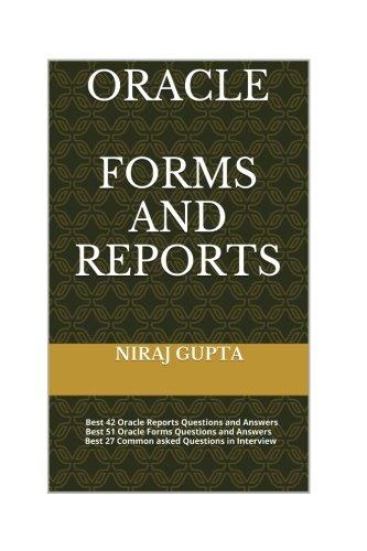 oracle forms and reports 1st edition niraj gupta 1542901871, 978-1542901871
