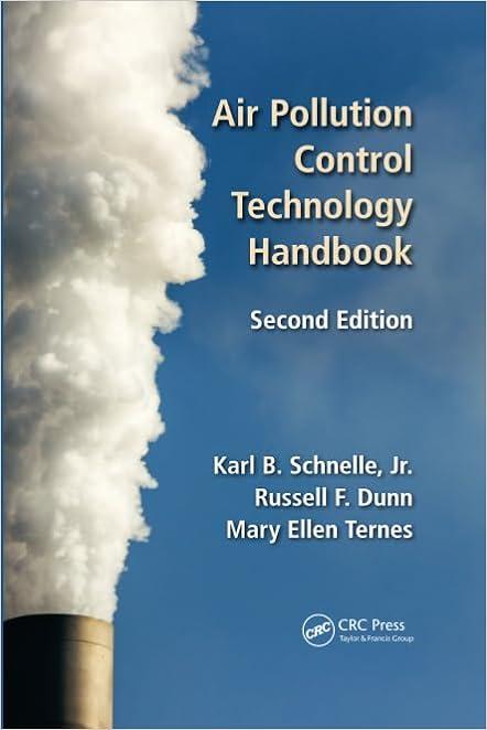 air pollution control technology handbook 2nd edition karl b. schnelle jr, russell f. dunn, mary ellen ternes