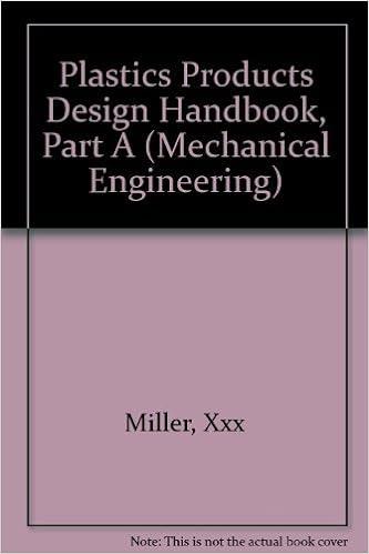 plastics products design handbook part a mechanical engineering 1st edition xxx miller 0824713397,
