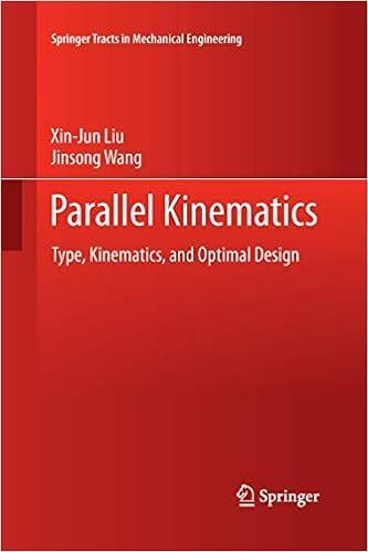 parallel kinematics type kinematics and optimal design 1st edition xin-jun liu, jinsong wang 3642446604,