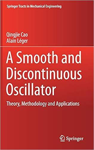 a smooth and discontinuous oscillator theory methodology and applications 1st edition qingjie cao, alain