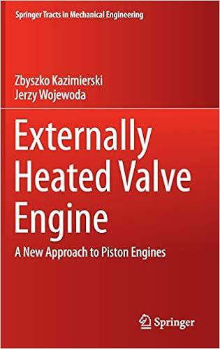 externally heated valve engine a new approach to piston engines 1st edition zbyszko kazimierski, jerzy
