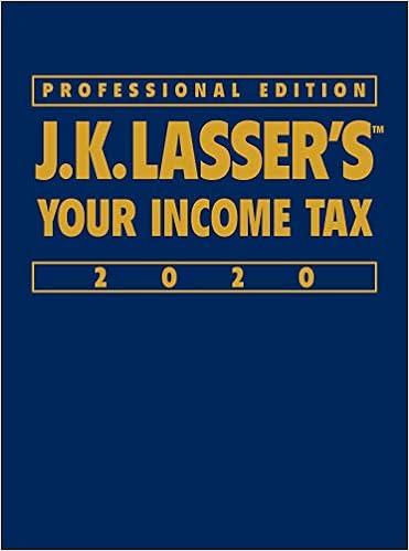 your income tax 2020 2020 edition j.k lasser 1119595134, 978-1119595137