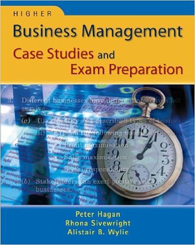 higher business management case studies and exam preparation 1st edition alistair wylie, peter hagan, rhona