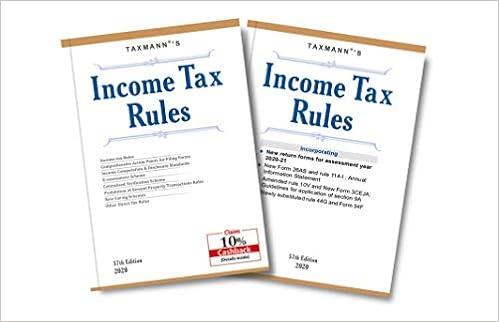 income tax rules 57th edition taxmann 9389921627, 978-9389921625
