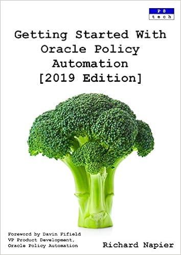 getting started with oracle policy automation 1st edition richard napier 0995656592, 978-0995656598