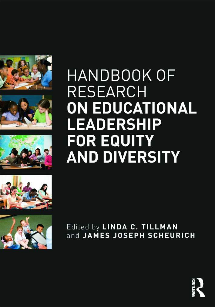 handbook of research on educational leadership for equity and diversity 1st edition linda c. tillman, james