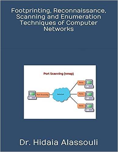 footprinting reconnaissance scanning and enumeration techniques of computer networks 1st edition dr. hidaia