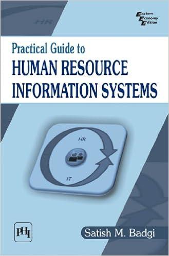 practical guide to human resource information systems 1st edition satish m. badgi 9788120345294