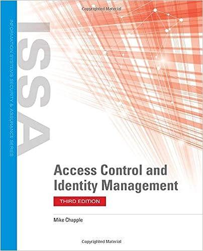 access control and identity management 3rd edition mike chapple 1284198359, 978-1284198355