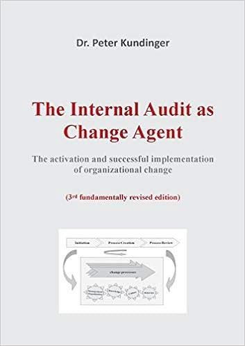 The Internal Audit As Change Agent The Activation And Successful Implementation Of Organizational Change
