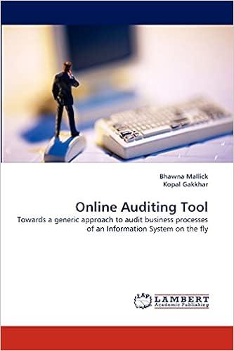 Online Auditing Tool Towards A Generic Approach To Audit Business Processes Of An Information System On The Fly