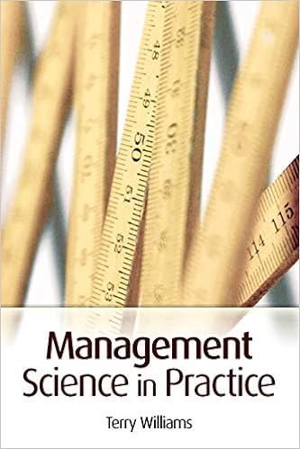 management science in practice 1st edition terry williams 978-0470026649