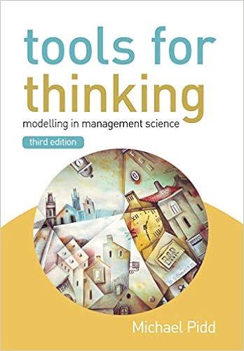 tools for thinking modelling in management science 3rd edition michael pidd 0470721421, 978-0470721421