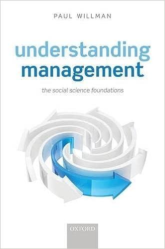 understanding management the social science foundations 1st edition paul willman 0198716923, 978-0198716921