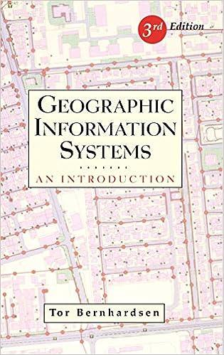 geographic information systems an introduction 3rd edition tor bernhardsen 0471419680, 978-0471419686