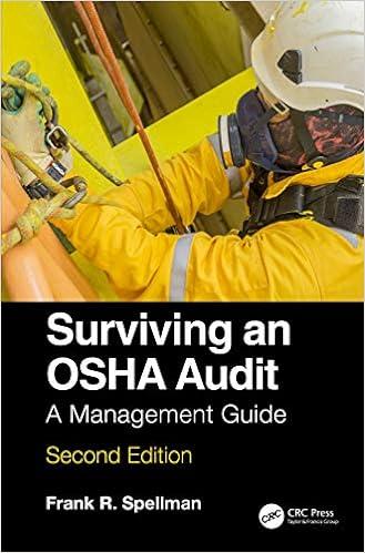 surviving an osha audit a management guide 2nd edition frank r. spellman 0367650746, 978-0367650742