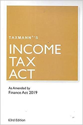 income tax act as assembled finance act 2019 63rd edition taxmann 9388750691, 978-9388750691