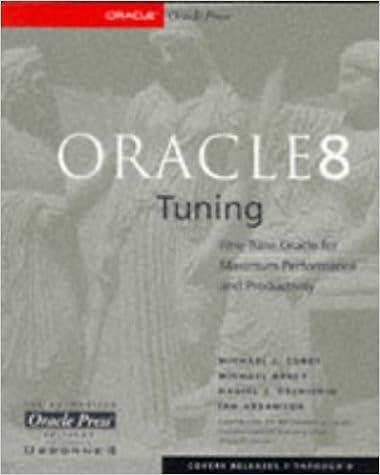 oracle8 tuning 1st edition abbott corey, daniel j. dechichio, michael j. corey, michael abbey, ian abramson