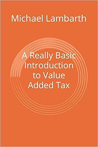 a really basic introduction to value added tax 1st edition michael lambarth 1503003507, 978-1503003507