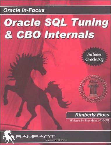oracle sql tuning and cbo internals 1st edition kimberly floss 0974599336, 978-0974599335