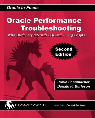 oracle performance troubleshooting with dictionary internals sql and tuning scripts 2nd edition robin