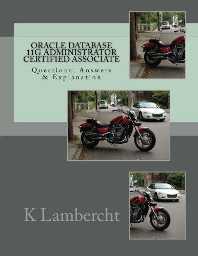 oracle database 11g administrator certified associate 1st edition k lambercht 1508802114, 978-1508802112