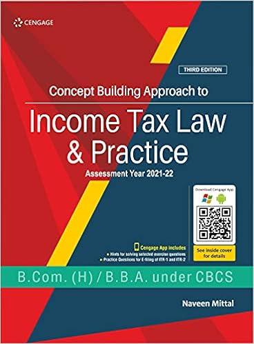 concept building approach to income tax law and practice 3rd edition naveen mittal 9391566103, 978-9391566104