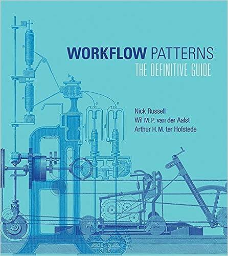 Workflow Patterns The Definitive Guide