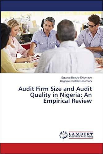 audit firm size and audit quality in nigeria an empirical review 1st edition lap lambert 6139825466,