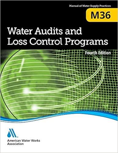 water audits and loss control programs 4th edition american water works association 1625761007, 978-1625761002